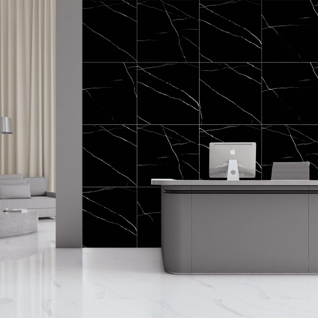 Porcelain tiles Gurnet black 60x60 – Pardis 11.4.41.1348 – снимка 1